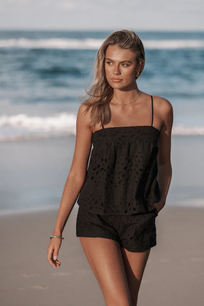 Calla Short Set - Black | Petal & Pup (US)