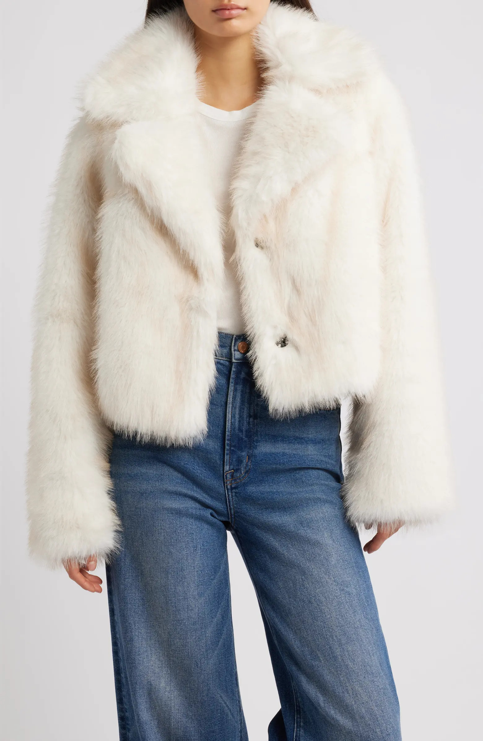 Short Faux Fur Coat | Nordstrom
