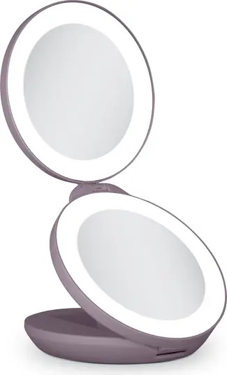 Lighted Travel Mirror with Magnification & Folding-to-Compact | Nordstrom