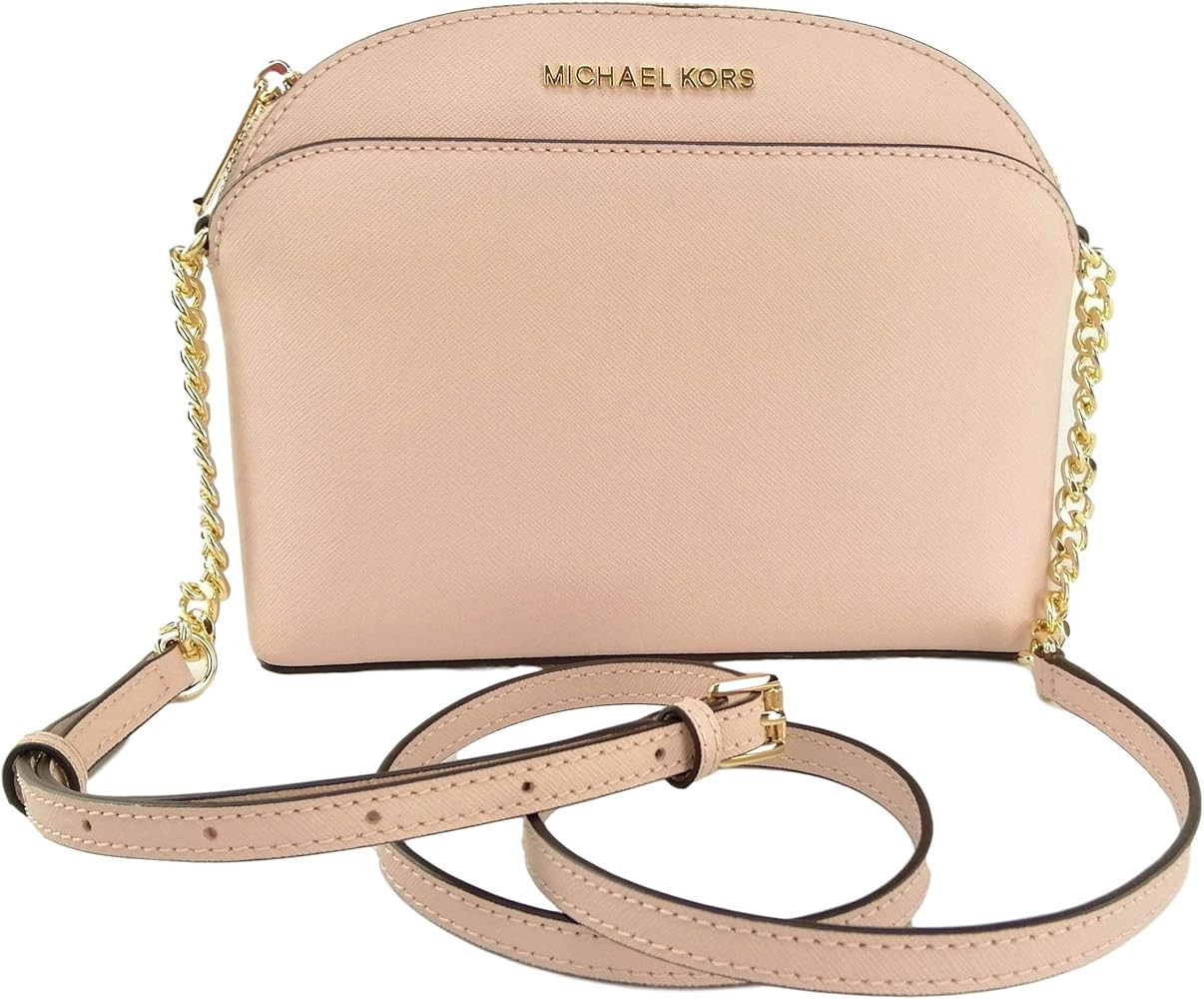 Michael Kors Emmy Saffiano Leather Medium Crossbody Bag | Amazon (US)