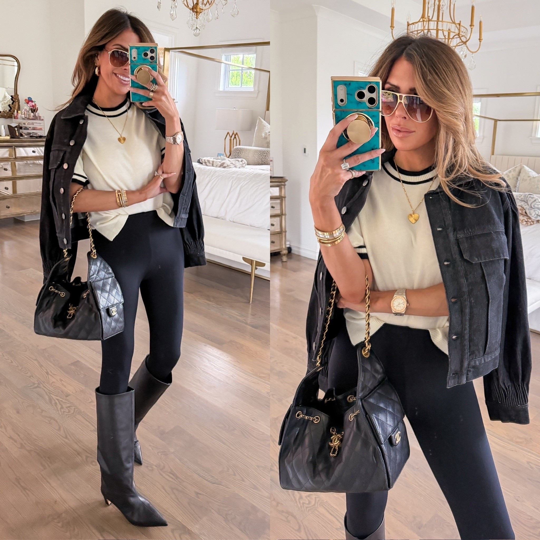 My shirt and jacket are both up to 50% off!! Cute fall outfit OOTD! Wearing a small in everything! 

Nordstrom fashion, Nordstrom finds, Fall outfits women, Teacher outfits, Business casual workwear, Date night outfits, Fall boots, Denim jackets, Gemme Beauty, Emily Gemma

#LTKSeasonal #LTKdayinmylife #LTKgrwm
