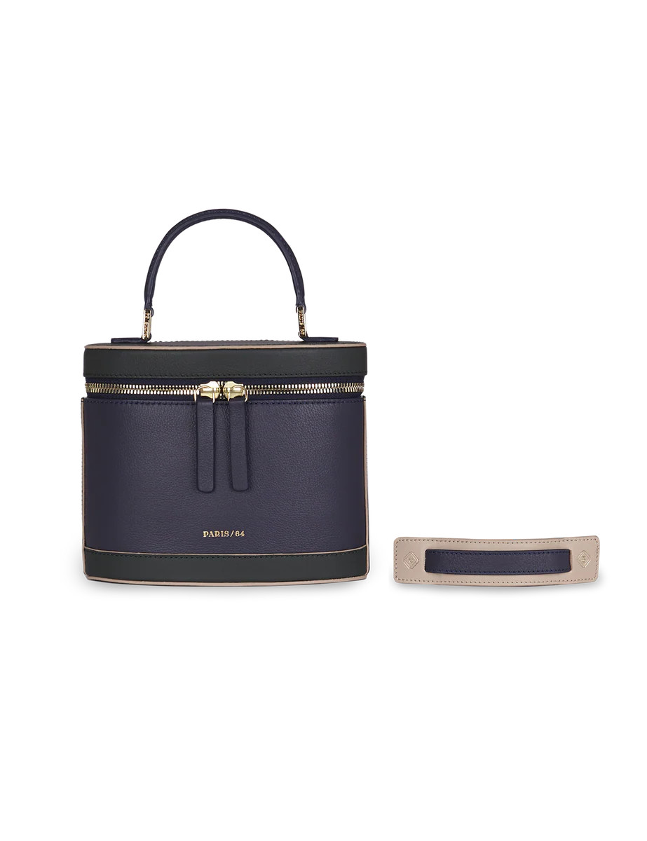 Prismatic Ultramarine & Hunter Green Bag by PARIS/64 | PARIS/64