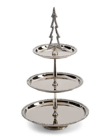 3 Tier Christmas Tray | TJ Maxx