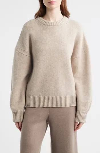 HOUSE OF CB Bear Chunky Relaxed Wool Sweater | Nordstrom | Nordstrom