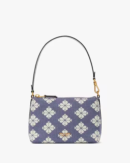 Spade Flower Two-tone Canvas East West Pochette | Kate Spade (US)