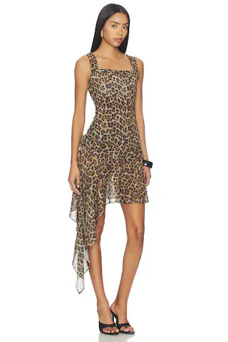 Miaou Imogene Dress in Leopard from Revolve.com | Revolve Clothing (Global)