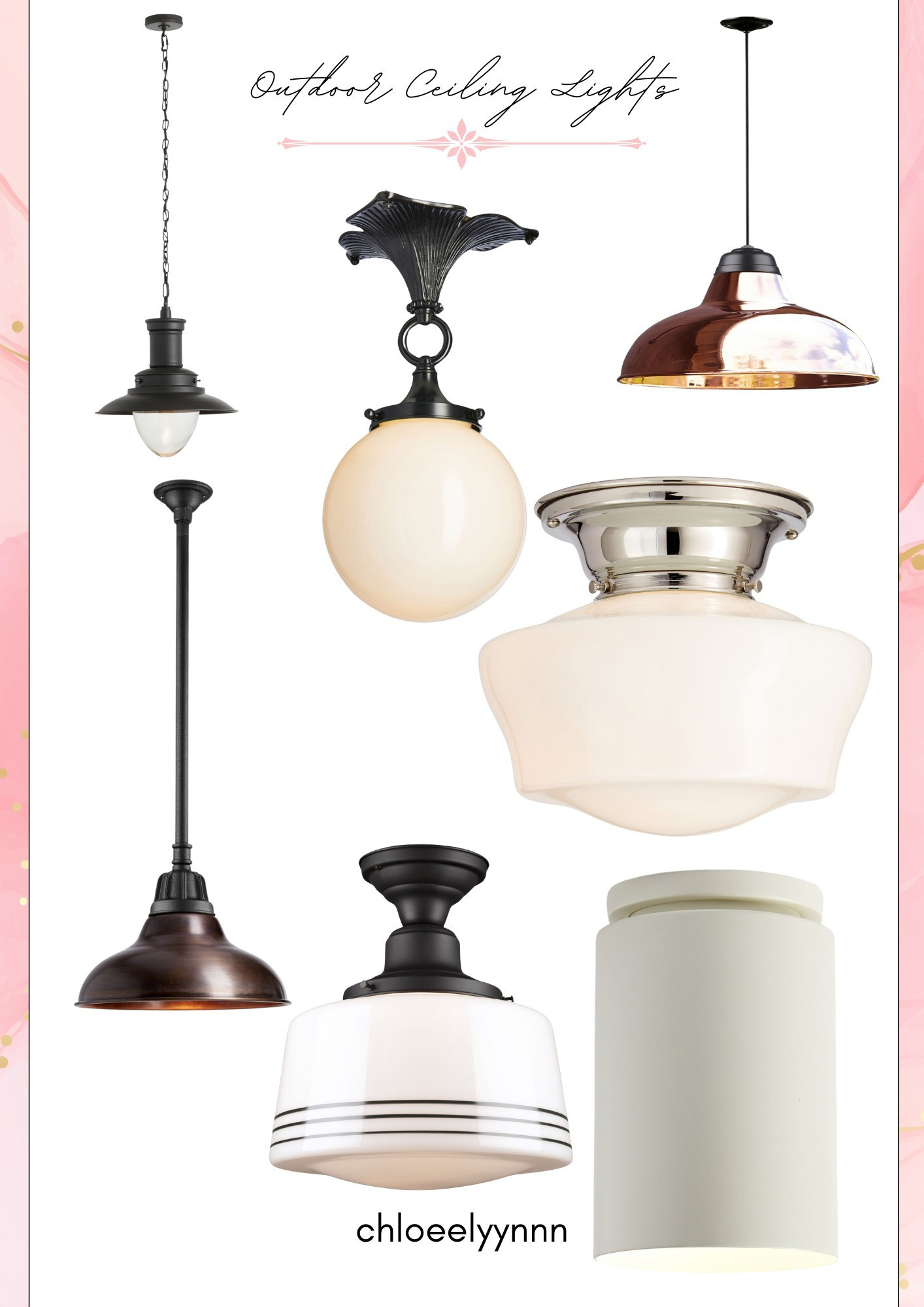 Outdoor celling lights 

#LTKFallSale #LTKSeasonal #LTKU