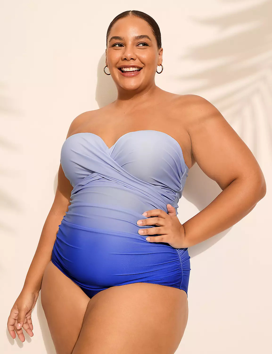 Multi-Way Strapless Underwire One-Piece | Lane Bryant (US)