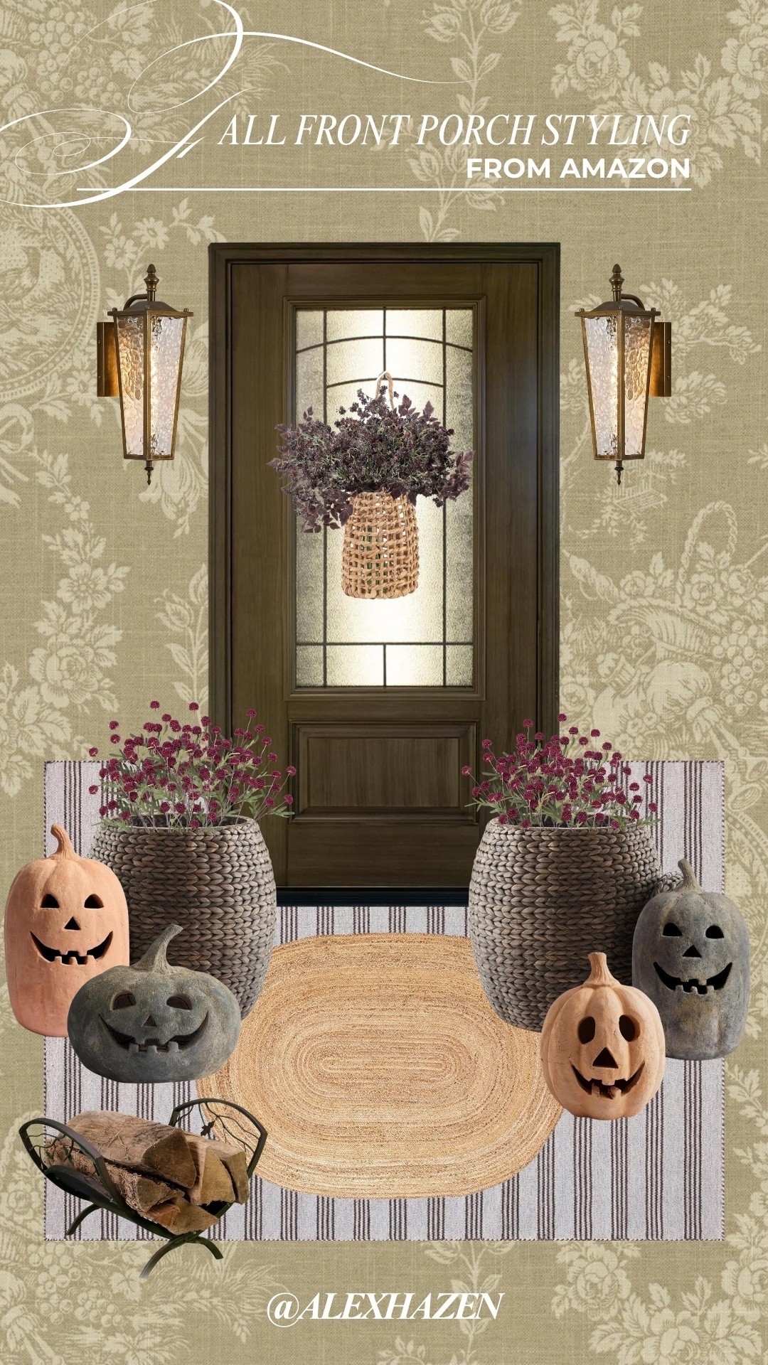 fall front porch styling from amazon !!

#LTKHome