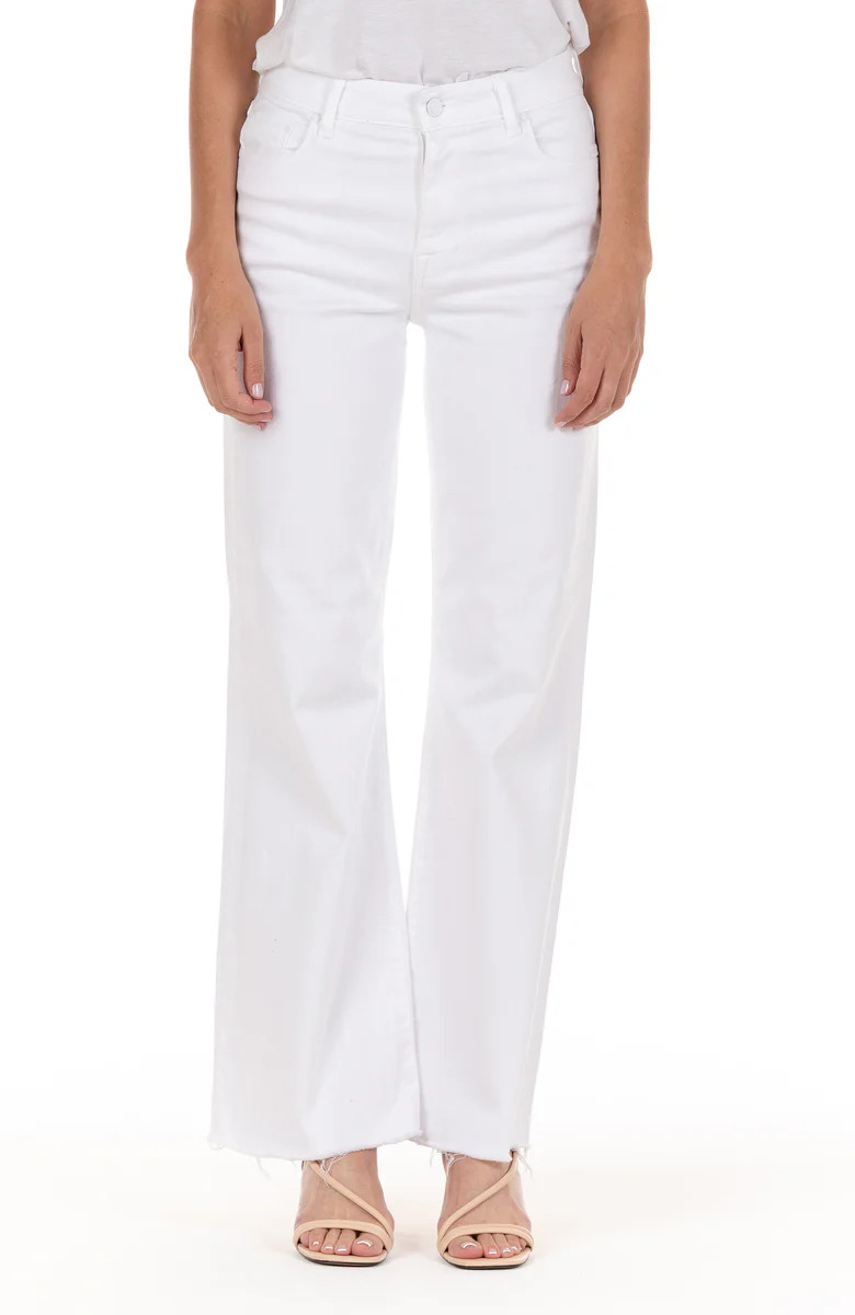 KATIE MAGNOLIA WHITE | Fidelity Denim