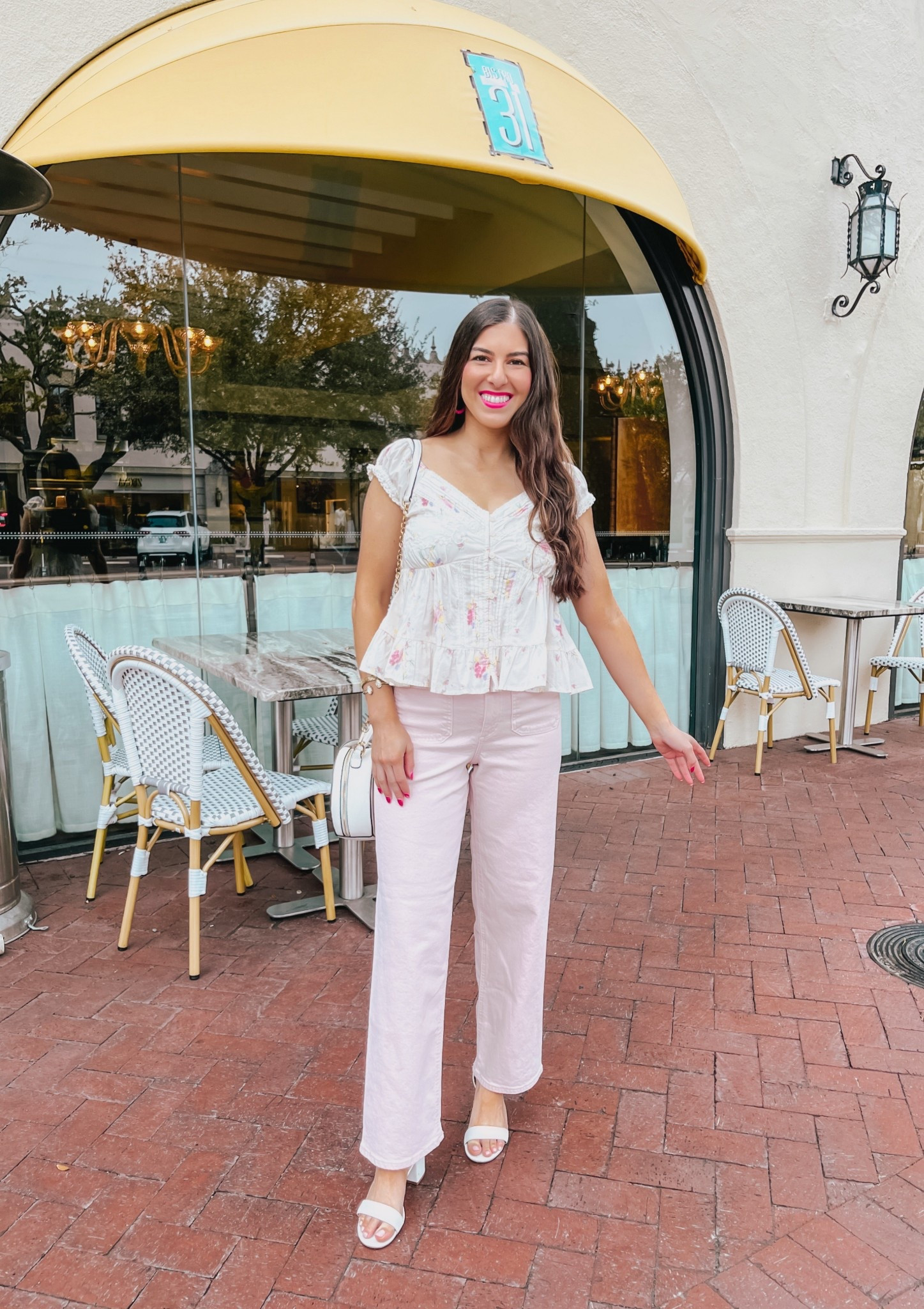 Floral pintuck blouse and light pink jeans for a cute spring outfit 🩷 Outfit is from Target Style and fits true to size. 


#LTKTravel #LTKootd #LTKSeasonal
