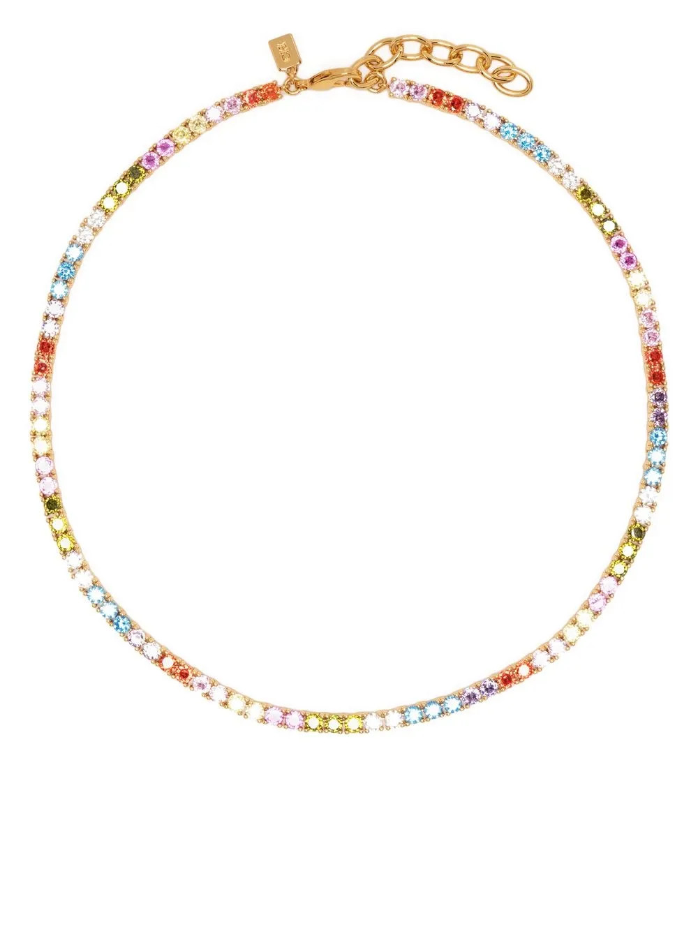 Serena crystal-detail necklace | Farfetch Global