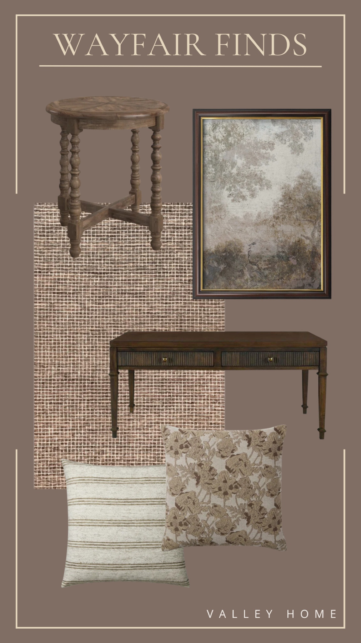 Wayfair collected finds!

Wayfair home decor
Collected interior 
Vintage design aesthetic 
Affordable living room finds
Modern organic
Transitional 

#LTKhome