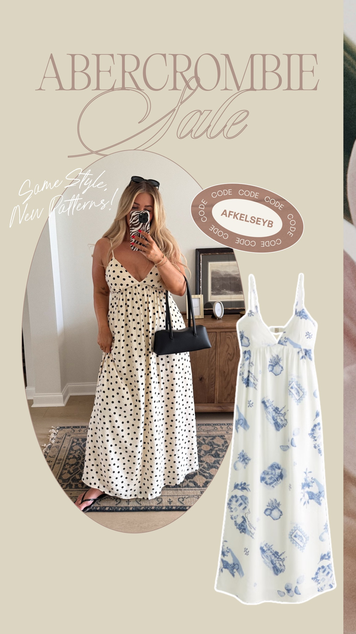 My Abercrombie code is back! Everything is on sale plus 15% with code AFKELSEYB🤍

#LTKMidsize #LTKSaleAlert