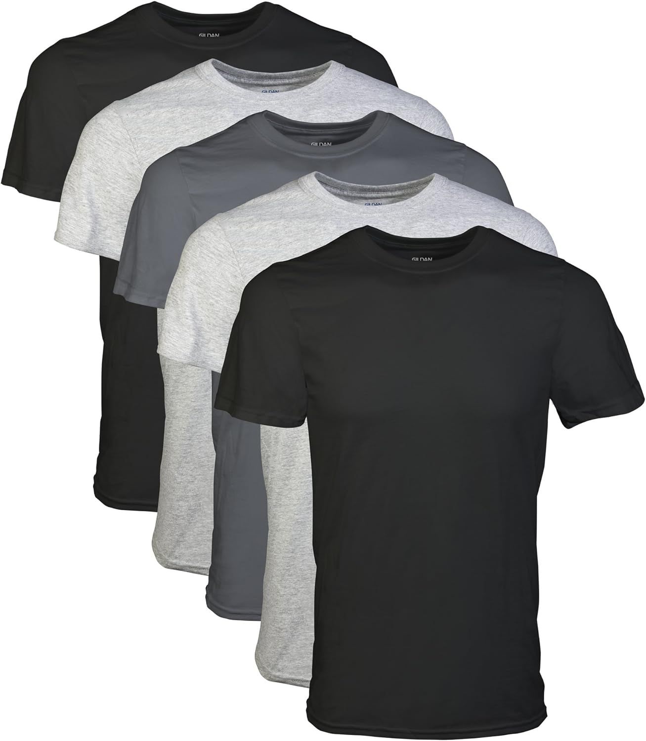 Gildan Men's Crew T-Shirts, Multipack | Amazon (US)