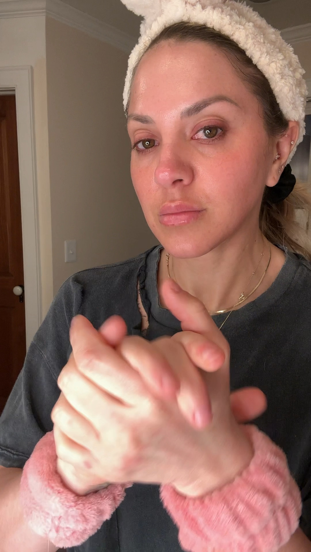 It’s chemical exfoliation night! 
Shop my nighttime skincare routine! 

La Roche posay waterproof eye makeup remover 
Colleen Rothschild cleansing balm
Alpyn beauty BHA exfoliator 
Kiehl’s Ultra pure 1.5% Hyaluronic acid serum
It cosmetics beauty sleep serum 
Zitsticka killa patches 
Babe Lash growth serum and brow serum 
Sobel skinrx bio Hyaluronic moisture cream 
Kiehl’s nighttime recovery concentrate oil
Colleen Rothschild butter lip mask 
Gimme Beauty detangling brush 
Kerastasse hair oil elixir
Kitsch satin lined bonnet 
Amazon wrist bands 

#LTKFind #LTKstyletip #LTKbeauty