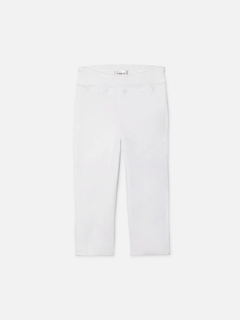 Jetset Capri  in  White | Frame Denim