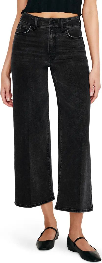 Good Waist High Waist Crop Palazzo Jeans | Nordstrom