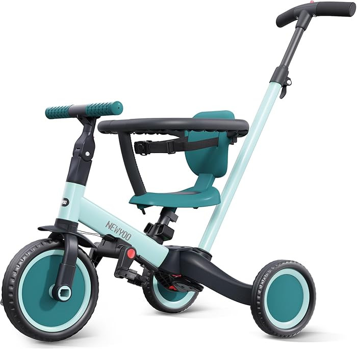 newyoo TR008 Toddler Push Tricycle, Toddler Bike for 1-3 Years Olds, Birthday Gift for Boys and G... | Amazon (US)