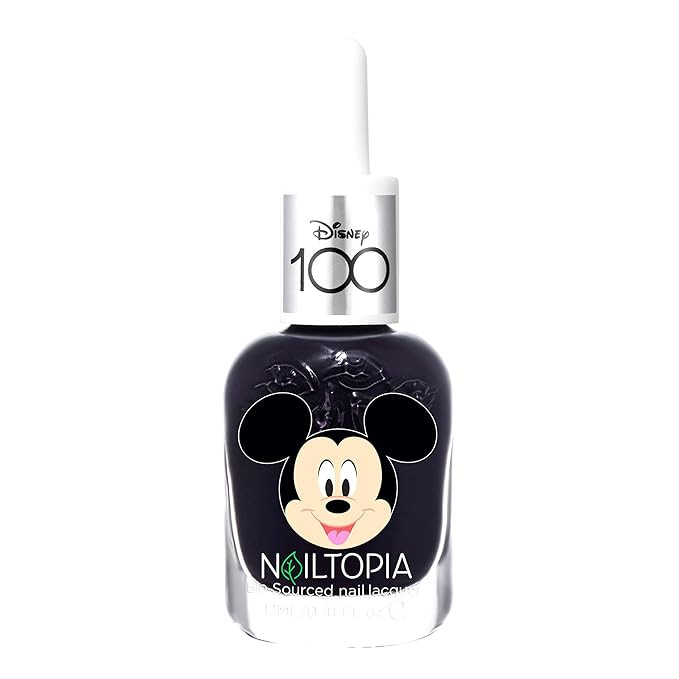 Nailtopia Bio-Sourced Chip Free Nail Lacquer Disney Collection Mickey Mouse - Superfood-Infused P... | Amazon (US)
