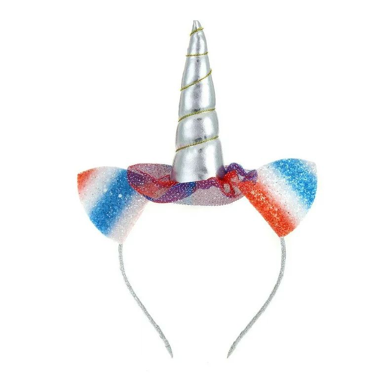 Way to Celebrate Americana Unicorn Headband | Walmart (US)