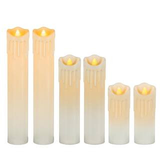 GERSON INTERNATIONAL Spooky Floating Halloween Candles with Remote, Timer (Set of 6) 2666380EC - ... | The Home Depot