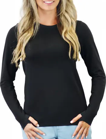 UV Skinz Long Sleeve Everyday Tee | Nordstrom | Nordstrom