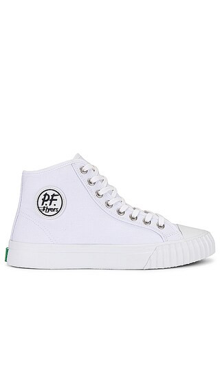 Center Hi Sneaker in White | Revolve Clothing (Global)