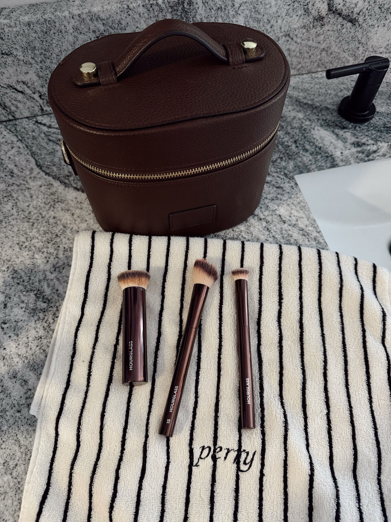 my favorite makeup brushes and travel case  

 #LTKgrwm #LTKmorningroutine #LTKBeauty
