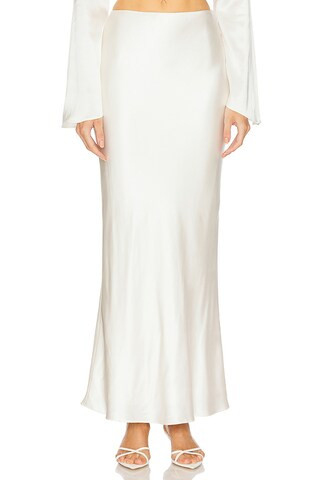 LOBA Isabelle Maxi Skirt in Ivory from Revolve.com | Revolve Clothing (Global)