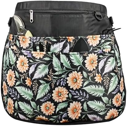 Garden Apron for Women with 7 Pocket,Half Florist Apron Harvesting Apron | Amazon (US)
