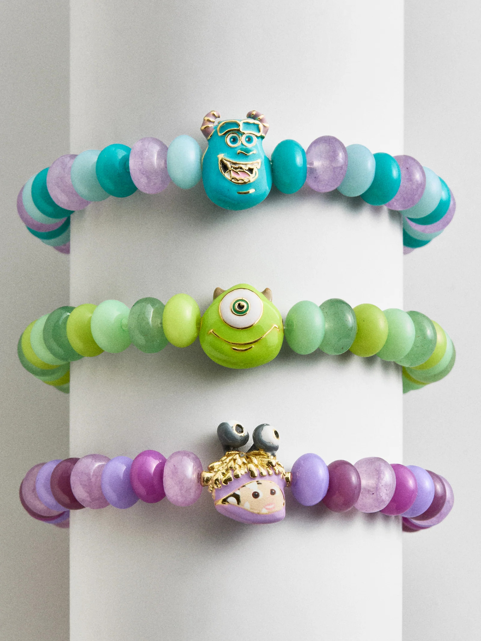 Disney Pixar Sulley Beaded Charm Bracelet - Sulley | BaubleBar