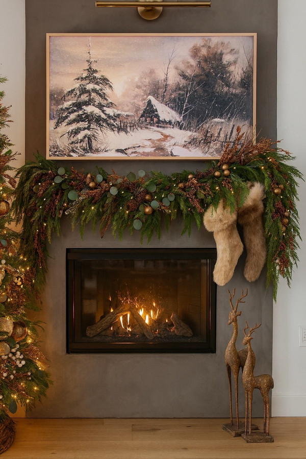 Holiday glow, but make it timeless.