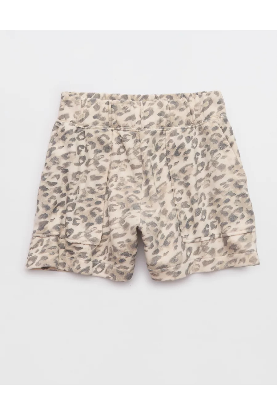 Aerie Go-To Fleece Short Women's Cake Batter XXS | Aerie