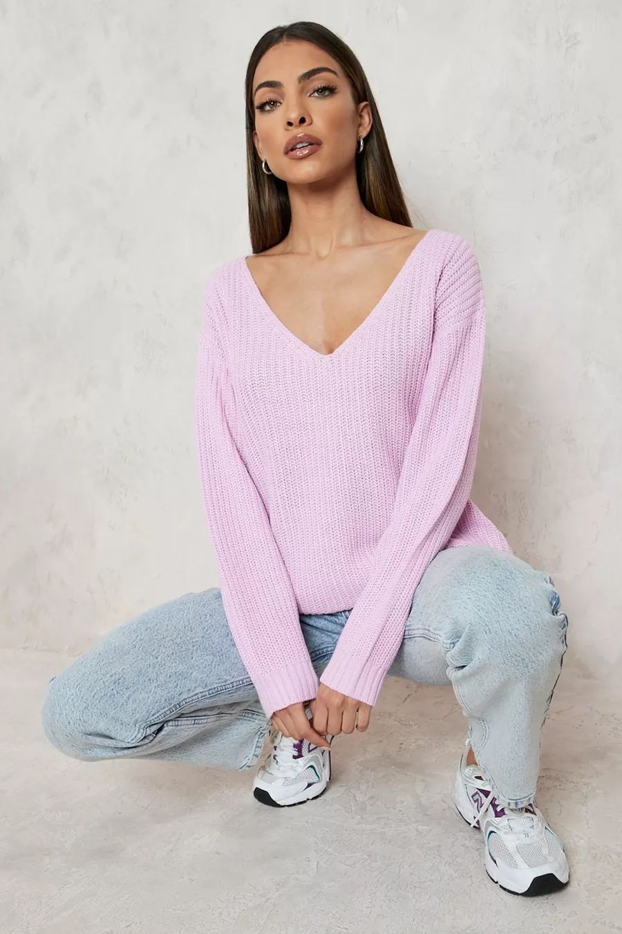 V Neck Sweater | Boohoo.com (US & CA)