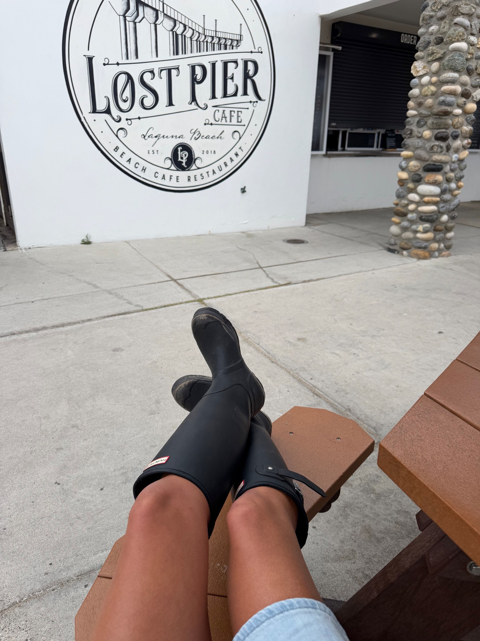 Sandy gloomy mornings in my favorite Hunter boots!❣️

#LTKdayinmylife #LTKgrwm #LTKootd