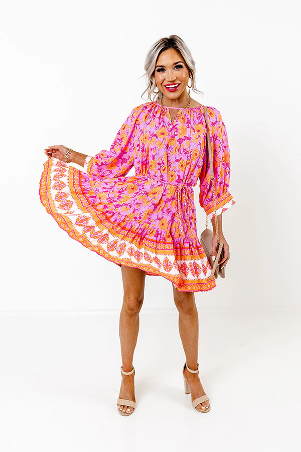 Can't Control Love Floral Dress | Impressions Online Boutique