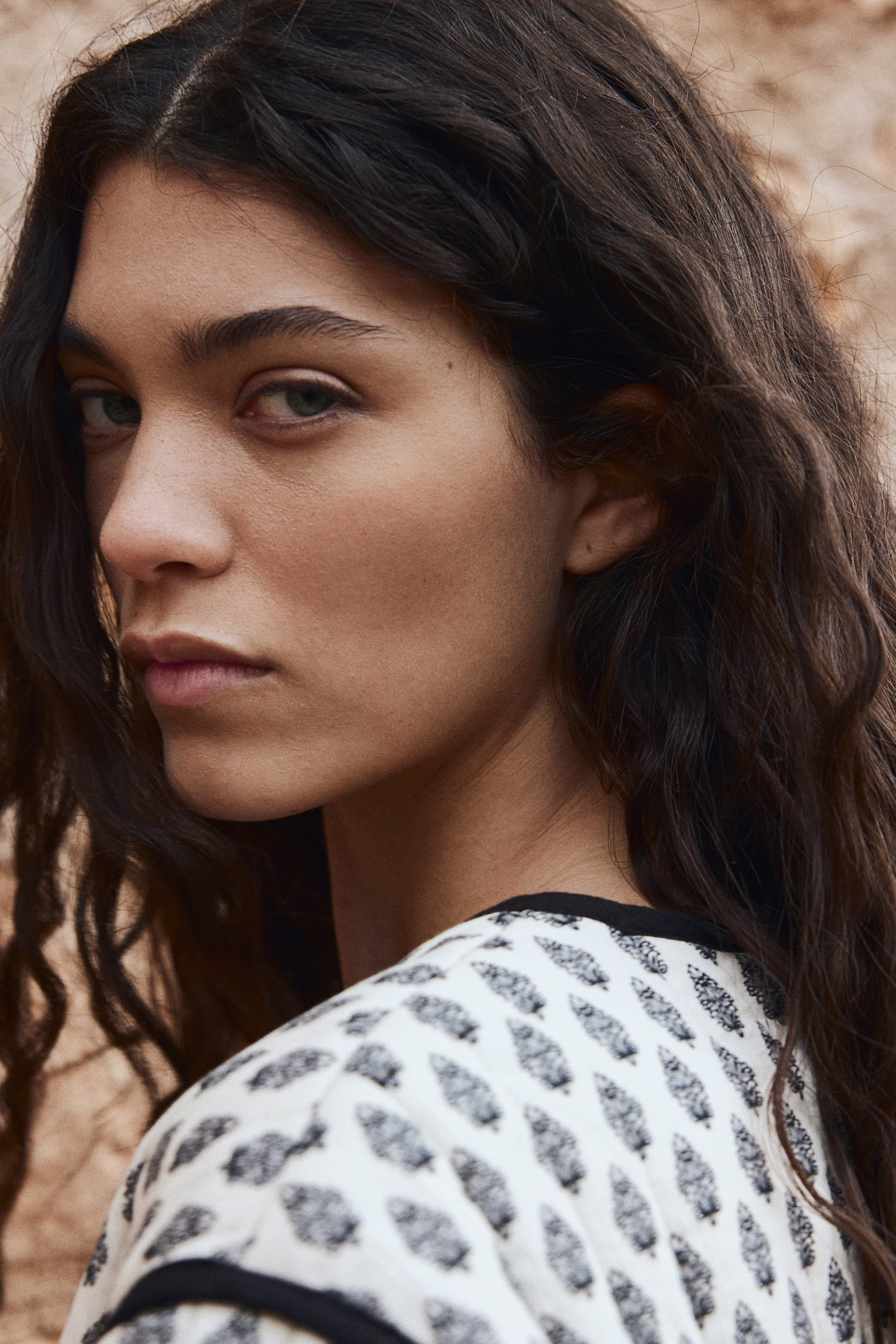 Cream/Patterned | H&M (UK, MY, IN, SG, PH, TW, HK)