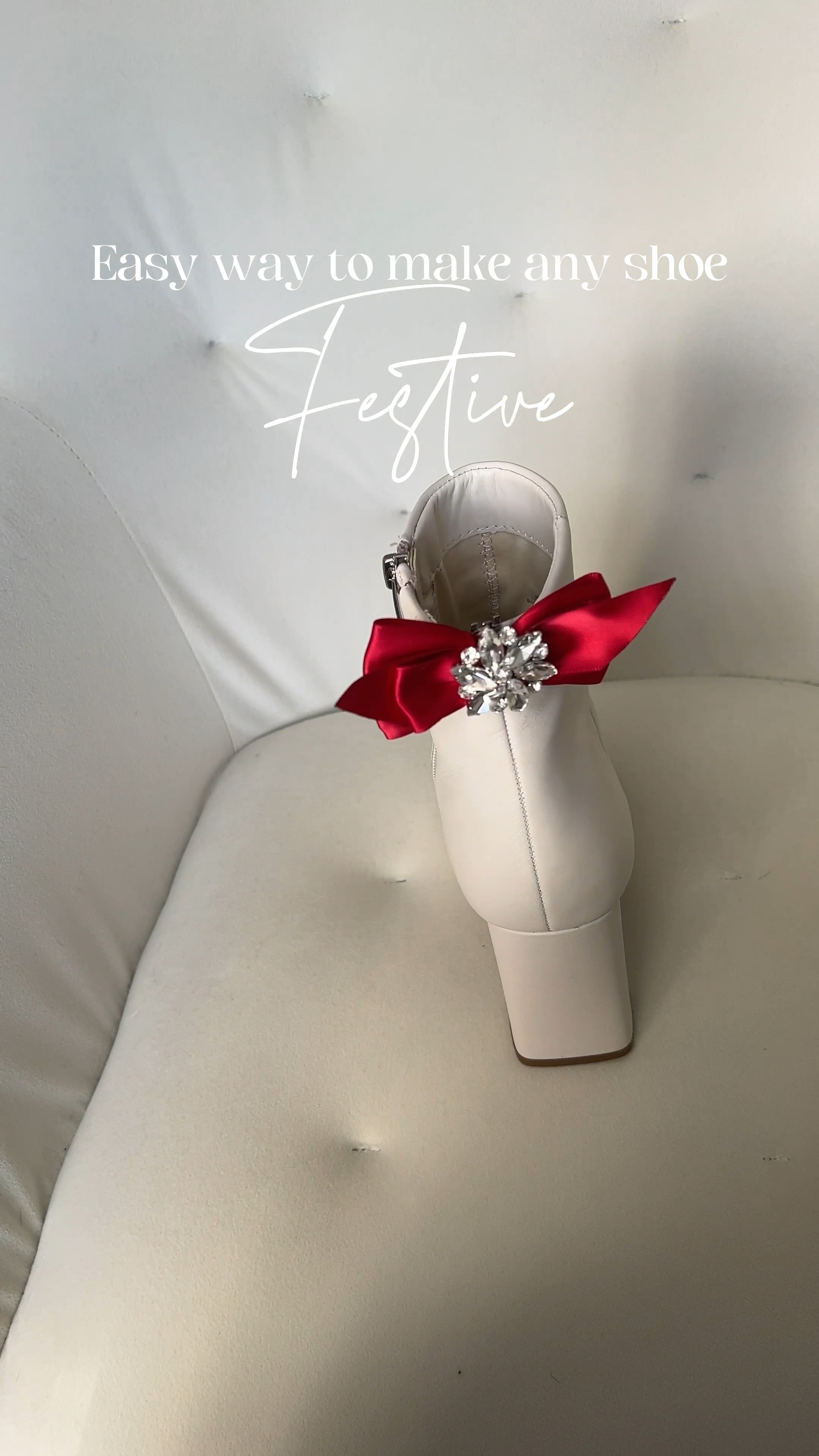 🎀 **Instant Holiday Glam for Your Shoes!** 🎀  

Transform any pair of shoes or boots into a festive fashion statement with these elegant clip-on bows! Perfect for holiday parties, date nights, or elevating your everyday look. ✨🎉  


#HolidayFashion #ShoeAccessories #ClipOnBows #HolidayOutfits #FestiveShoes #WomenStyleTips #OOTDInspo #HolidayGlam #FashionHacks #AmazonMustHaves #GiftIdeasForHer #HolidayStyle #EasyFashion

#LTKHoliday #LTKParties #LTKSeasonal