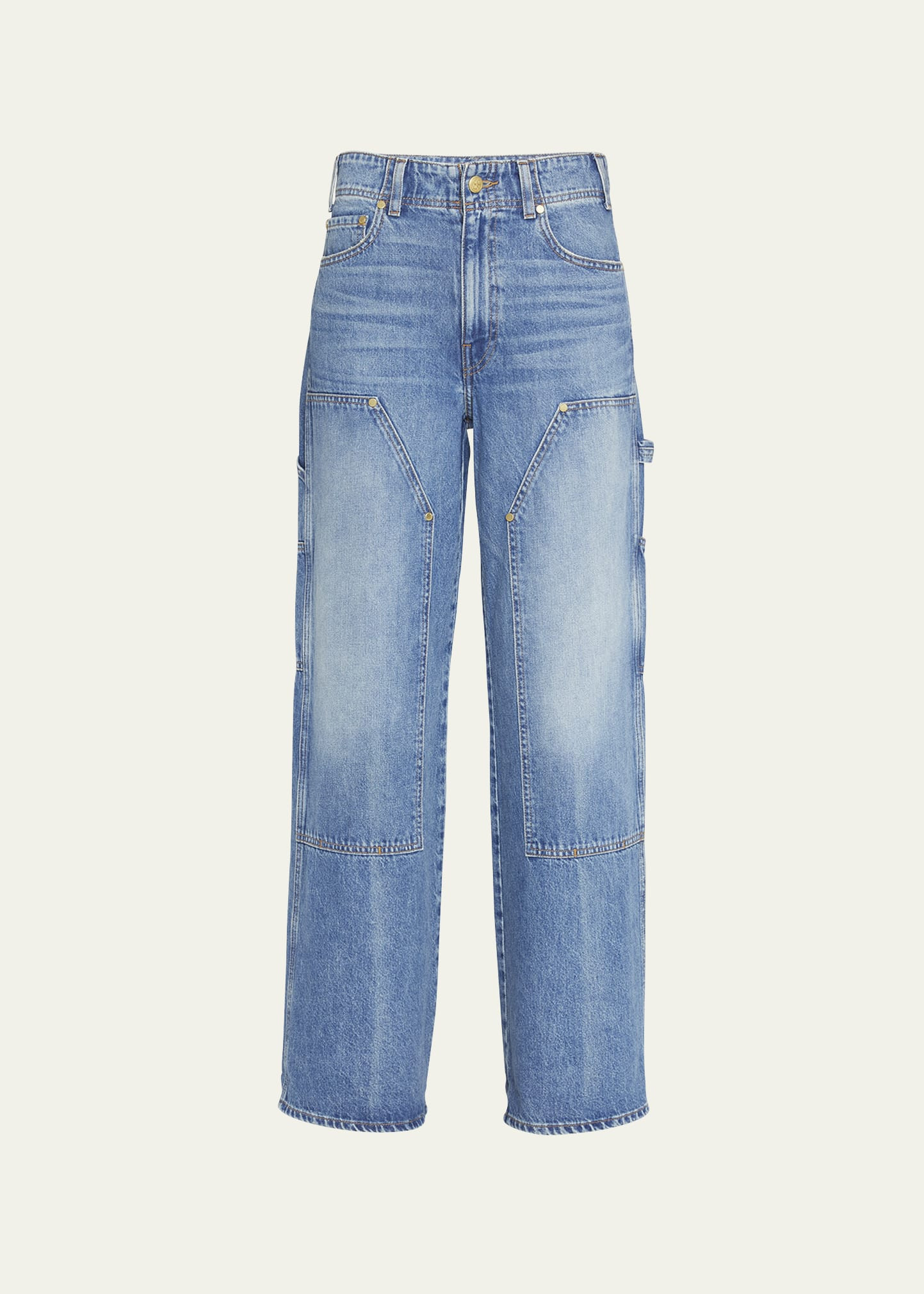 Ulla Johnson The Olympia Carpenter Denim Jeans | Bergdorf Goodman