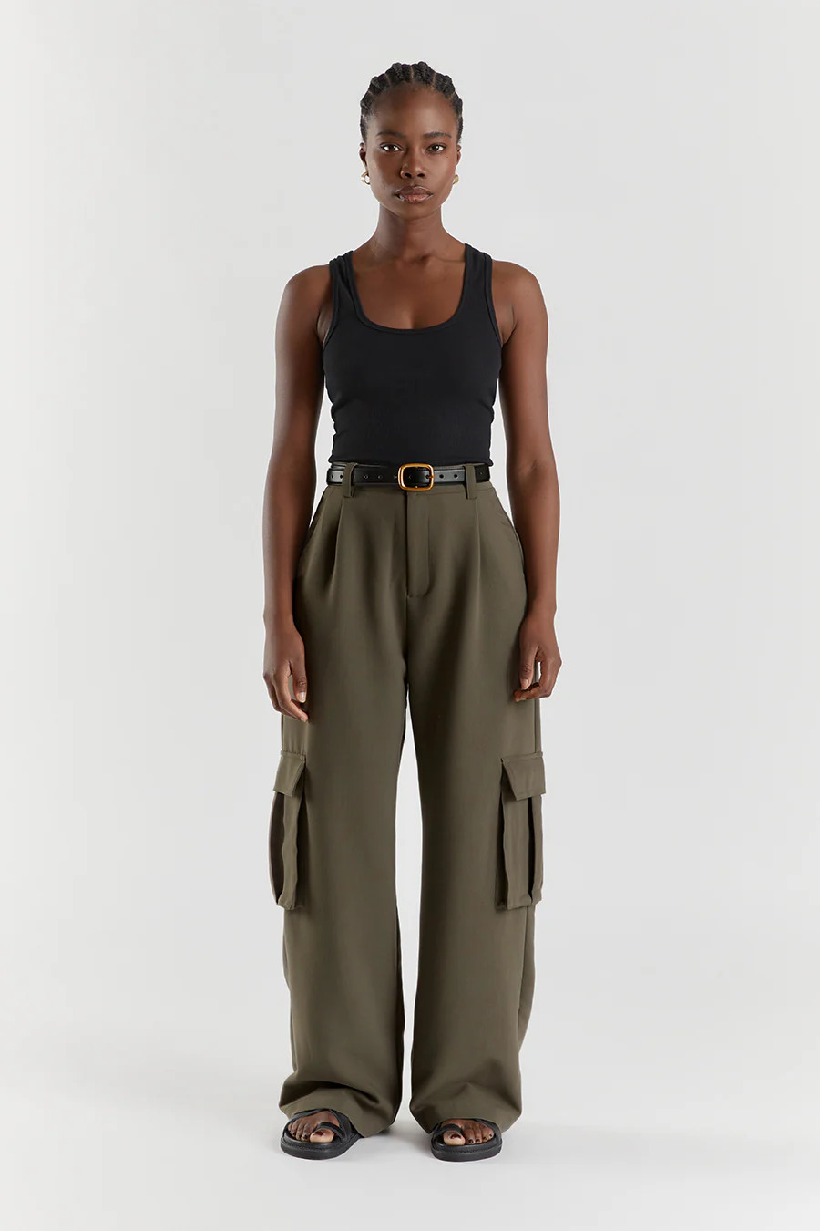 WILLA PETROL CARGO PANT | DISSH