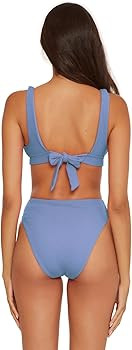 Becca by Rebecca Virtue Pucker Up Elliana Over The Shoulder Halter Top | Amazon (US)