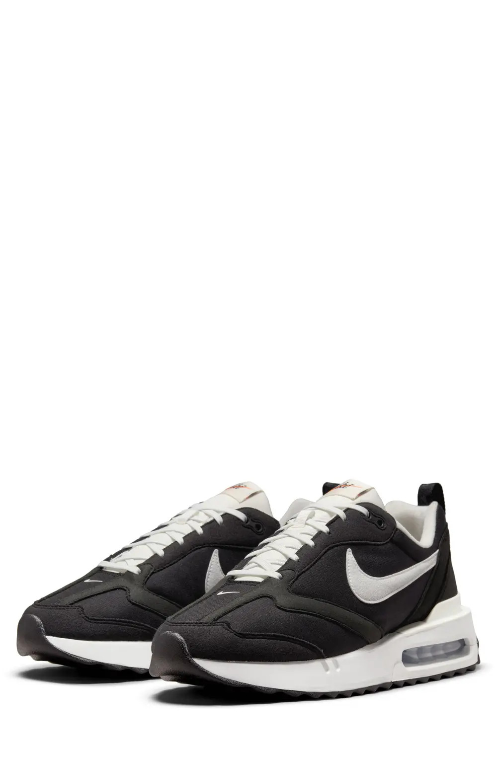 Nike Air Max Dawn Sneaker, Size 7 in Black/White/Metallic Silver at Nordstrom | Nordstrom Canada