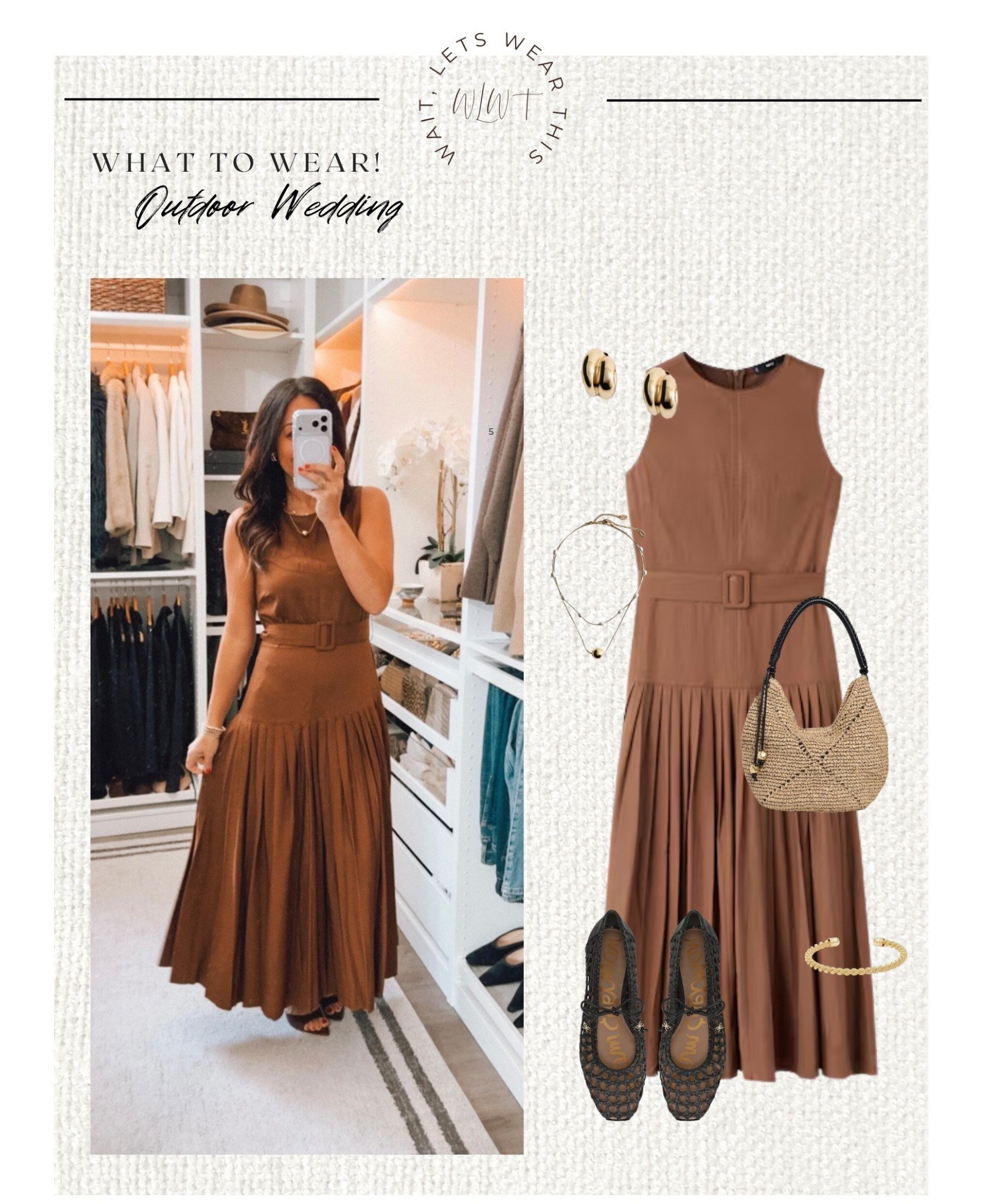 Dress has a flattering fit- perfect for a wedding or vacations 
I sized up to a medium 

#LTKOver40