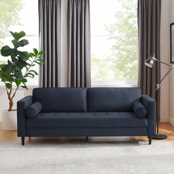 Jeses Minimore Modern Style Zakari 81.5" Mid-Century Modern Design Sofa | Wayfair North America