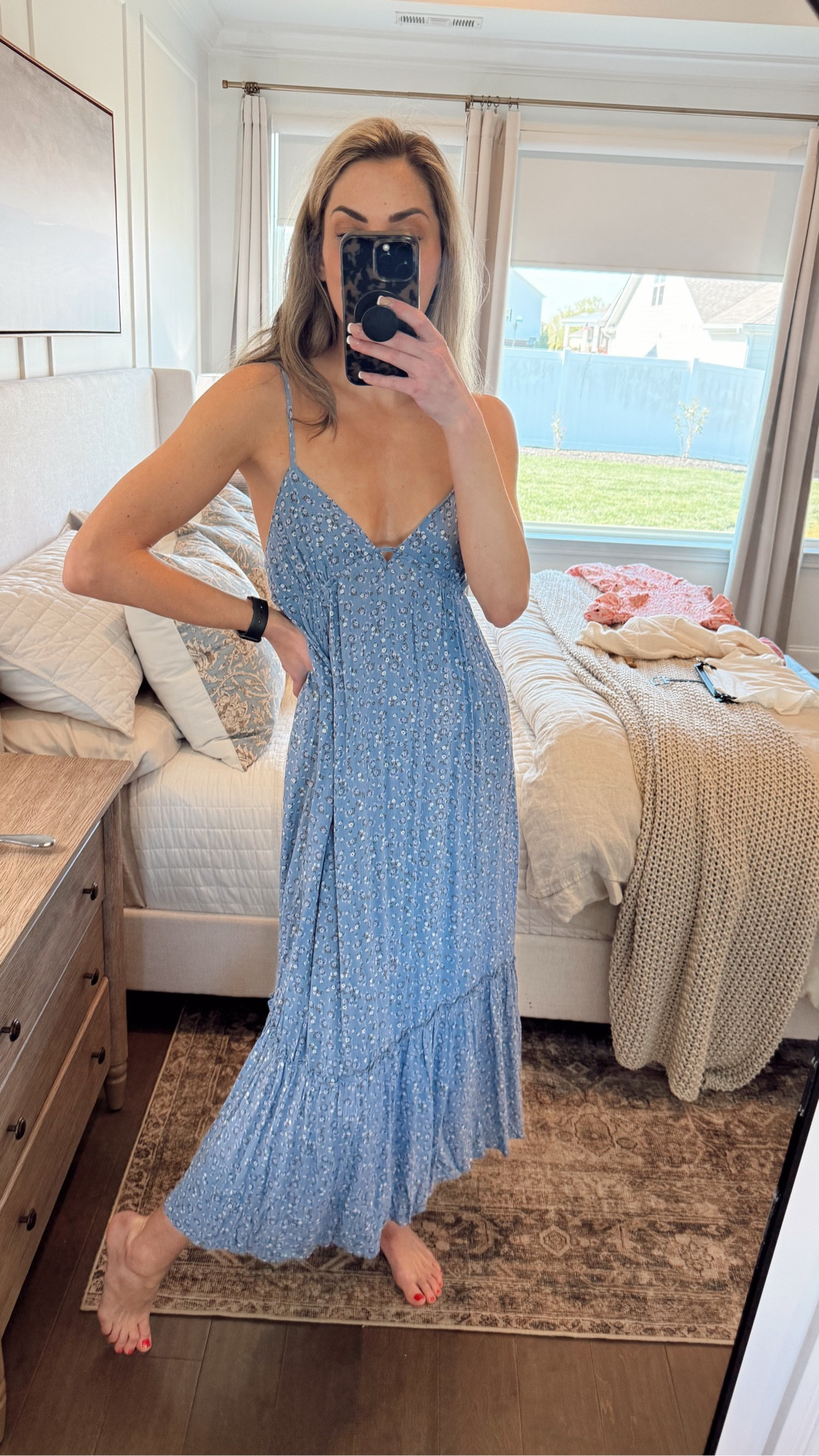 Okay these three dresses I have passed away. Mark my word I will wear these all summer long. All three are to die for! Wearing a medium in the long ones and XS in the pink short one!


•
•

#WalmartPartner, @WalmartStyle, #WalmartStyle, beach vacation outfits, maxi dresses, summer clothes 

#LTKootd #LTKTall #LTKTravel