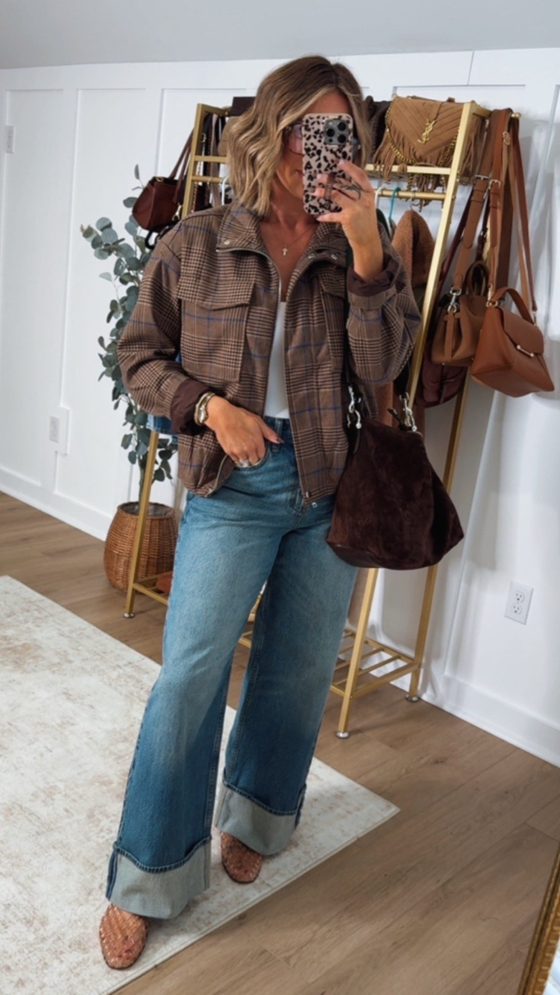 Saturday Fall Date Night Outfit! I’m 5’6 143lbs size 28 curve love size small tank, small jacket, shoes run 1/2 size big

#LTKootd #LTKSeasonal #LTKgrwm