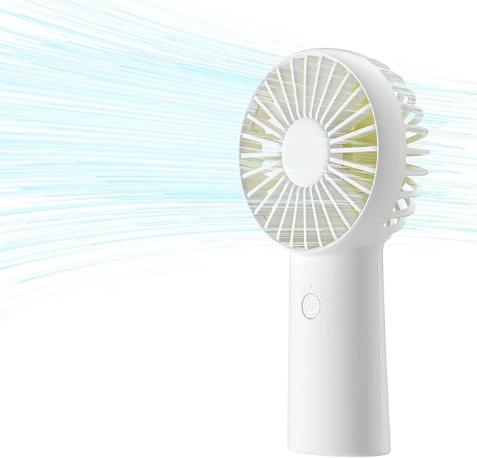 JISULIFE Handheld Fan, 4000mAh Portable Small and Personal USB Rechargeable Pocket [4-16H Working... | Amazon (US)