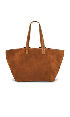Mansur Gavriel Caryall Tote Bag in Saddle from Revolve.com | Revolve Clothing (Global)
