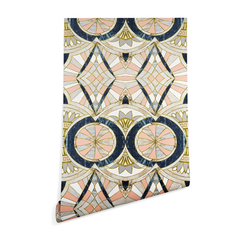 Chula Marble Matte 24" Peel and Stick Wallpaper Panel | Wayfair North America